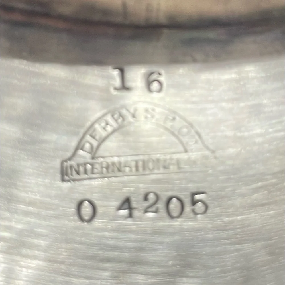 RARE VINTAGE Derby S.P.  Co. EPNS, W.M. MOUNTS  MEAT PLATTER 16, 0 4205 - Picture 10 of 12